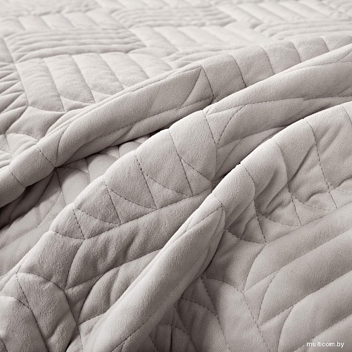 Набор текстиля для спальни Sofi De MarkO Армандо 240х260 Пок-Арм-240х260сс (светло-серый)