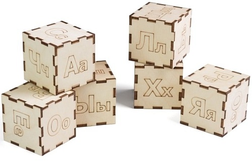 Кубики Paremo Алфавит PE720-38