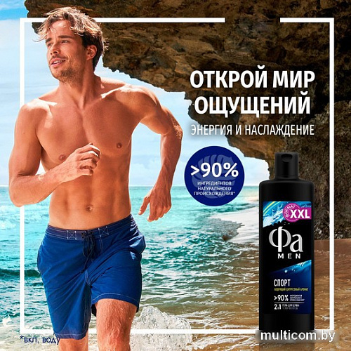 Fa Гель для душа Men Спорт 2 в 1 (450 мл)