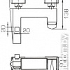 Смеситель Bravat Iceberg F676110C-01