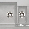 Кухонная мойка Granicom G012 (серебристый)