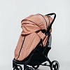 Коляска прогулочная «книга» Nobumi Sigma Муфта черная рама (пудра)