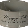Миска Duvo Plus Bowl Stone Happy Cat (серый)