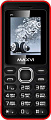 Мобильный телефон Maxvi P1 Black/Red