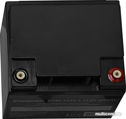 Аккумулятор для ИБП ExeGate DTM 1240 L (12В, 40 А·ч)