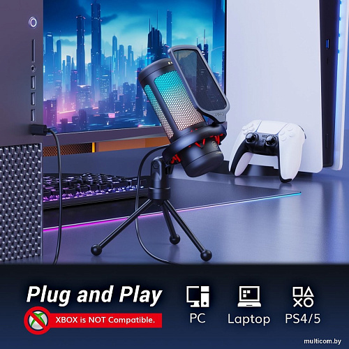 Проводной микрофон Tonor TC310 (черный)