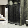 Душевая дверь MaybahGlass 195x150 MGD-1285-6 (графит/черный)