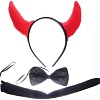 Карнавальный набор Серпантин Чертик Красные рожки 770-0266