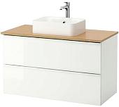Ikea Тумба с умывальником Годморгон/Толкен/Хорвик 393.091.59