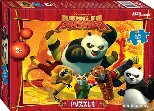 Пазл Step Puzzle Кунг-фу Панда 91184 (35 эл)