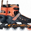 Роликовые коньки Ridex Hot S (31-34, черный/оранжевый)