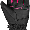 Горнолыжные перчатки Reusch Alan Junior 6361115-7003 (р-р 3, Blck/Blck/Pink Glo)