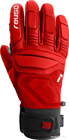 Горнолыжные перчатки Reusch Marco Odermatt Fire 6201111-3366 (р-р 9, Red/Grey Camo)