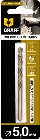 Сверло GRAFF 745086