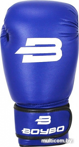 Перчатки для единоборств BoyBo Basic 12 OZ (синий)