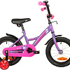 Детский велосипед Novatrack Strike 14 2022 143STRIKE.VL22 (фиолетовый/розовый)