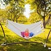 Подвесной гамак Гамак-Бай с брусками льняной [SBNDP]