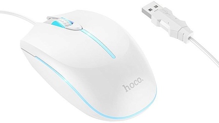 Игровая мышь Hoco GM37 (белый)