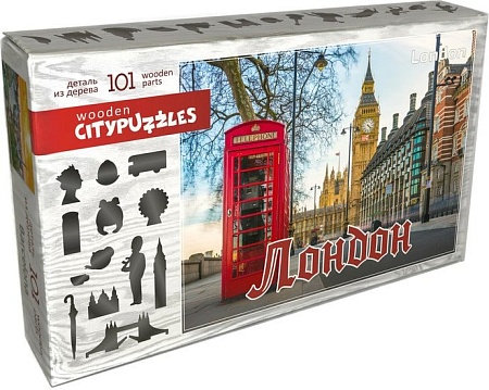 Пазл Нескучные игры Лондон Citypuzzles