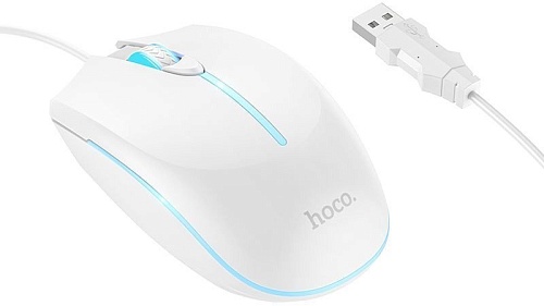 Игровая мышь Hoco GM37 (белый)