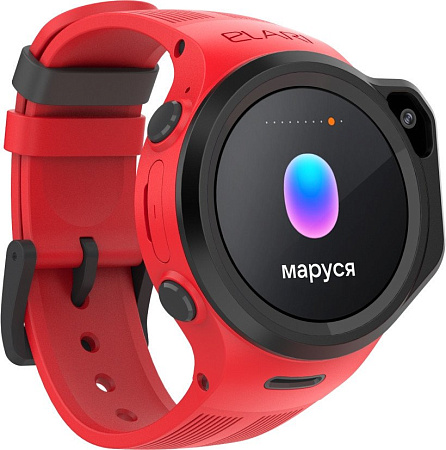 Детские умные часы Elari KidPhone 4GR M (красный)