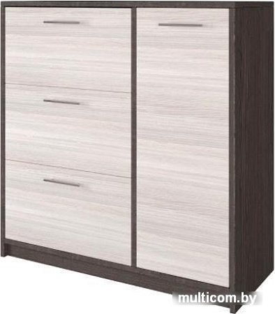 Тумба для обуви Артём-Мебель СН-100.21 (ясень анкор светлый/ясень анкор темный)