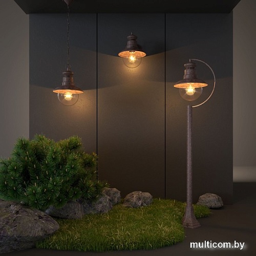 Уличный настенный светильник Elektrostandard Talli GL 3002D (брауни)