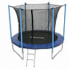 Батут GetActive Jump 10ft-305 см 10360S2N-L с лестницей, сеткой (синий)