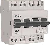 Выключатель нагрузки EKF Basic 4 63А tps-4-63