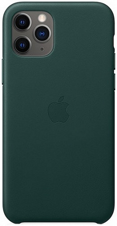 Чехол Apple Leather Case для iPhone 11 Pro (зеленый лес)