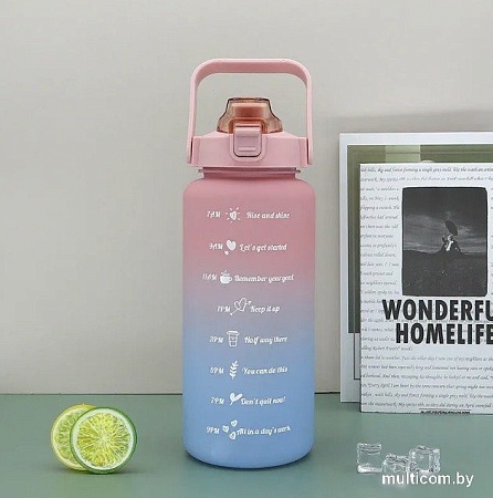 Бутылка для воды Sundays Summer (1.5л, розовый)
