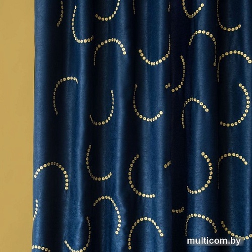 Комплект штор Pasionaria Джим 290x230 (2 шт, синий)