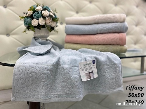 Полотенце Sofi De MarkO Tiffany 50х90см 1040б (бирюзовый)