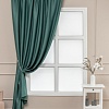 Штора Ника Зварико блэкаут 888250-16 2x2.5 м (зеленый/изумрудный)