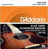 Струны для гитары D'Addario EFT15