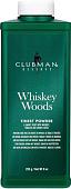 Тальк для бороды Clubman Универсальный с запахом виски Whiskey Woods Powder 255 г