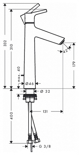 Смеситель Hansgrohe Talis S 72031000