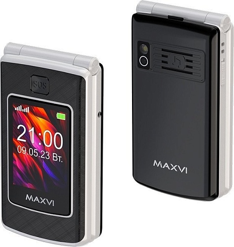 Телефон Maxvi E28 (черный)