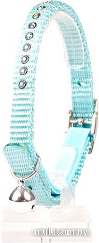 Ошейник Duvo Plus Стразы 11157/blue