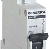 Выключатель автоматический Generica ВА 47-29 1Р 40А 4.5кА MVA25-1-040-C