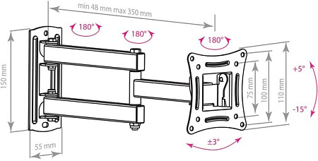 Кронштейн Arm Media LCD-104