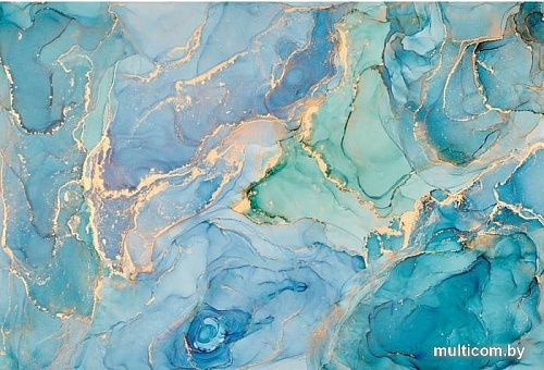 Фотообои Vimala Флюиды голубые 270x400