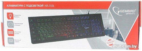 Клавиатура Gembird KB-250L