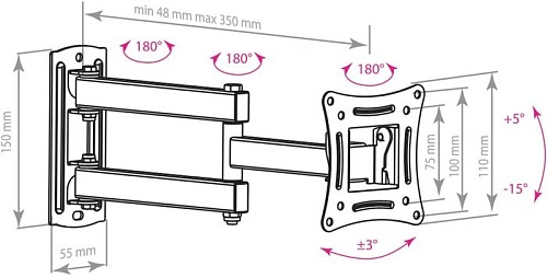 Кронштейн Arm Media LCD-104