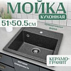 Кухонная мойка Saniteco Terra (графит)