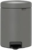 Brabantia Pedal Bin NewIcon 5 л (минерально-серый)