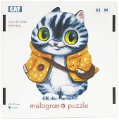 Пазл Melograno Кот в курточке MPZCAN25-M (53 эл)