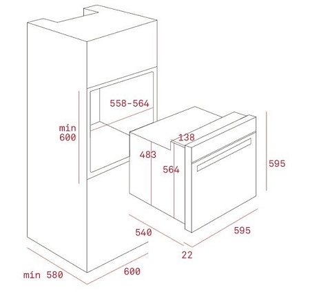 Духовой шкаф TEKA Advand HL 830