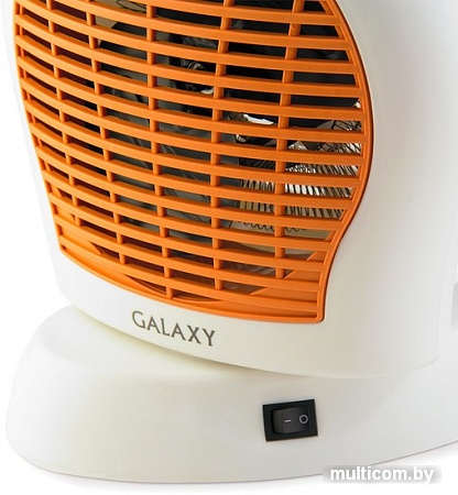 Тепловентилятор Galaxy GL8175 (белый/оранжевый)