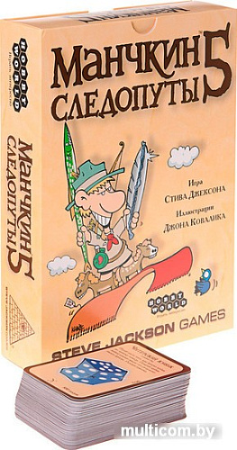Настольная игра Мир Хобби Манчкин 5: Следопуты